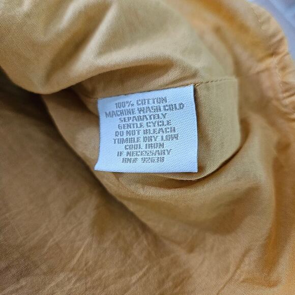 Fossil Womens A Line Yellow Polka Dot Pleated Skirt. Size 4. 100% cotton. - Picture 8 of 8